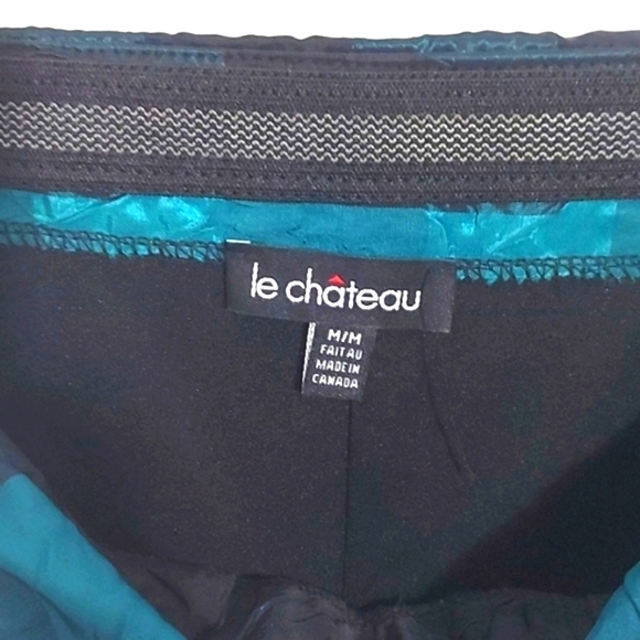 Le chateau green striped cocktail dress - Picture 7 of 12